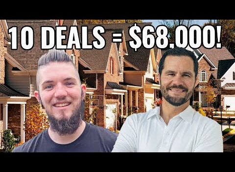 New Wholesaler Does 10 On-Market Wholesale Deals for $68,000 Profit! – LIVE Interview New Wholesaler Does 10 On-Market Wholesale Deals for $68,000 Profit! – LIVE Interview