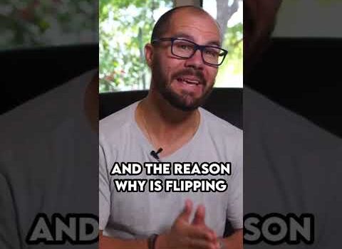 Why Short Term Flipping Real Estate Beats Long Term Investing! #shorts