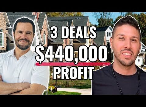New Investor Made $440,000 Profit Flipping His First 3 Houses! New Investor Made $440,000 Profit Flipping His First 3 Houses!