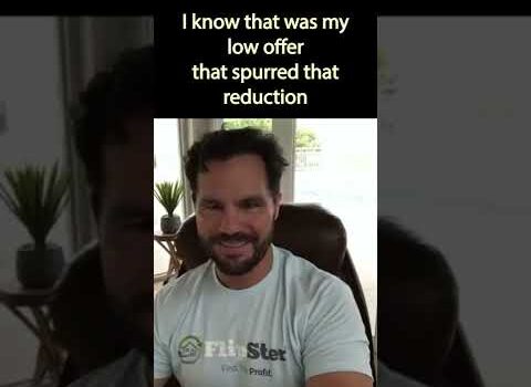 How I Convince an Agent to Present My Low Offer #shorts