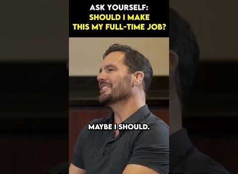 Should I Invest in Real Estate Full Time? #shorts