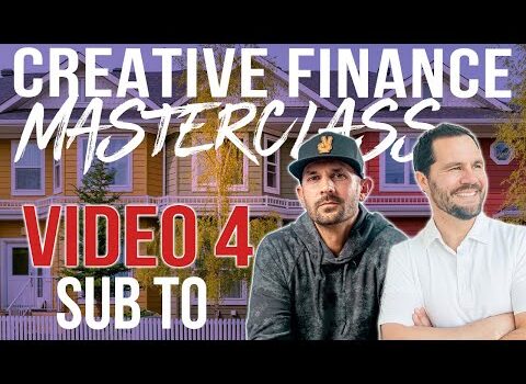 Buying Houses Subject-To Part 1 – Masterclass Video 4 w/ Pace Morby