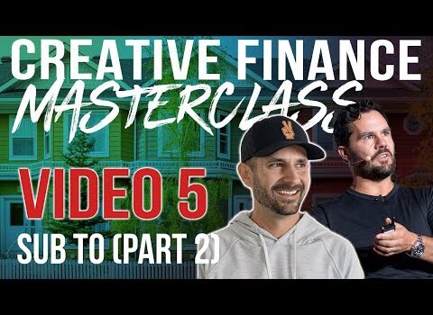 Overcoming Subject-To Objections Part 2 – Masterclass Part 5 With Pace Morby