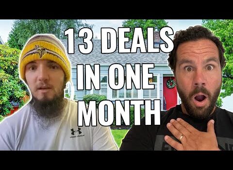 How Jared Wholesaled 13 Houses In A Month!