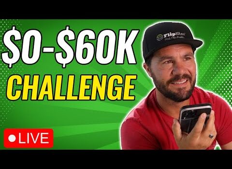 The $0 to $60k Challenge LIVE: Norton Boys Edition (Week 6)