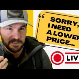 RE-NEGOTIATING Price With A Seller Sucks! (Watch Me Do It Live!)
