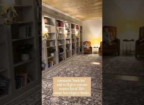 I built the ultimate “Legacy Library” in my home I built the ultimate “Legacy Library” in my home