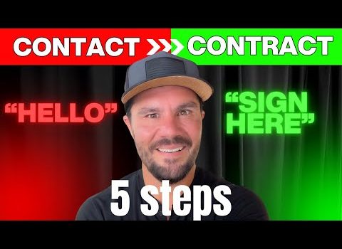 From First Contact to Signed Contract: My 5-Step Process From First Contact to Signed Contract: My 5-Step Process
