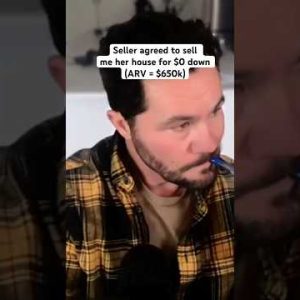 Seller agreed to $0 down!