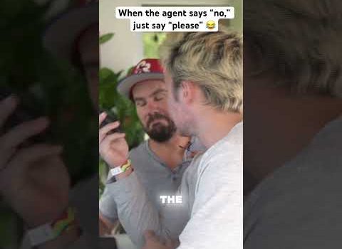 Just say “please” when the agent won’t make your low offer