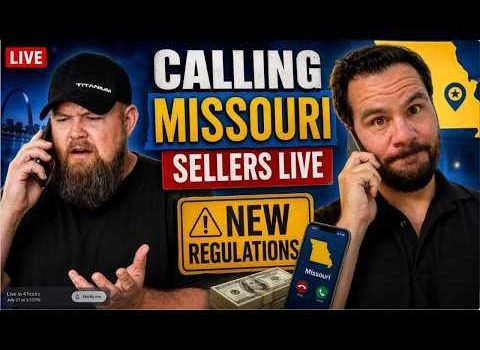 Can You Still Wholesale in Missouri? Calling Sellers LIVE Using NEW Regulation