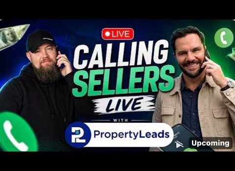 Calling Sellers LIVE w/ RJ Bates (PropertyLeads)