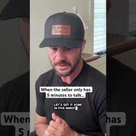 When the seller only has 5 minutes to talk…