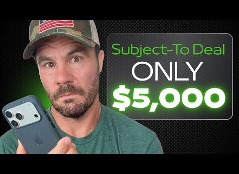 WATCH ME Get A Subject-To Deal For Only $5000 (LIVE CALL) WATCH ME Get A Subject-To Deal For Only $5000 (LIVE CALL)