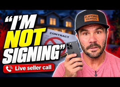 When The Seller Won’t Sign The Contract WITHOUT You Seeing The House First…